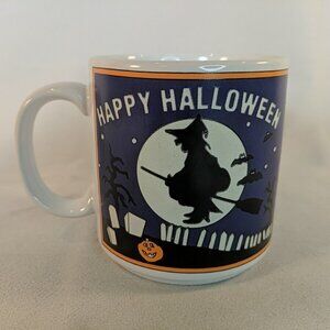 Papel Freelance Happy Halloween Mug Glow in the Dark GITD Vintage Retro Witch